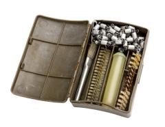 BW G3 Cleaning Kit, 7.62 mm, Surplus. A plastic box full of cleaning stuff for.30-caliber guns.